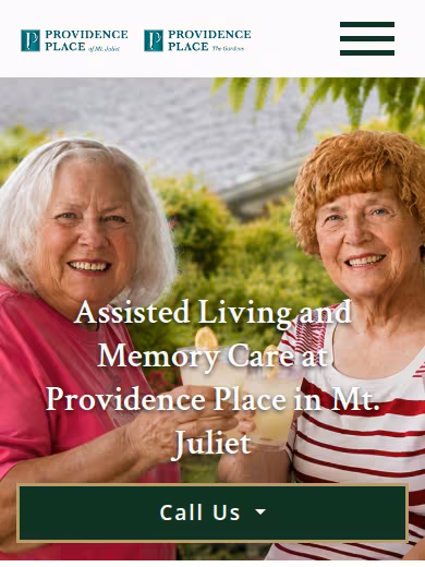Providence Place of Mt. Juliet website