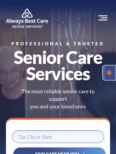 Always Best Care Senior Services website