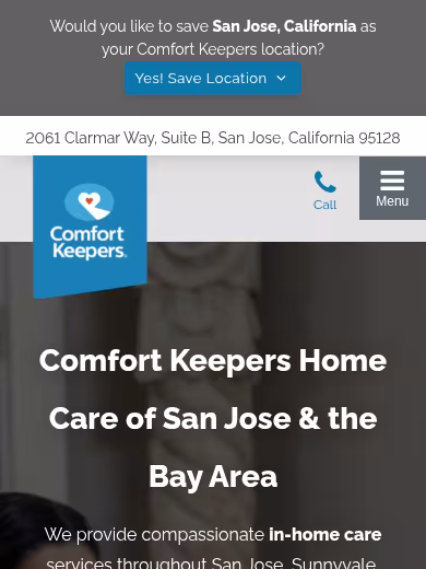 Comfort Keepers website