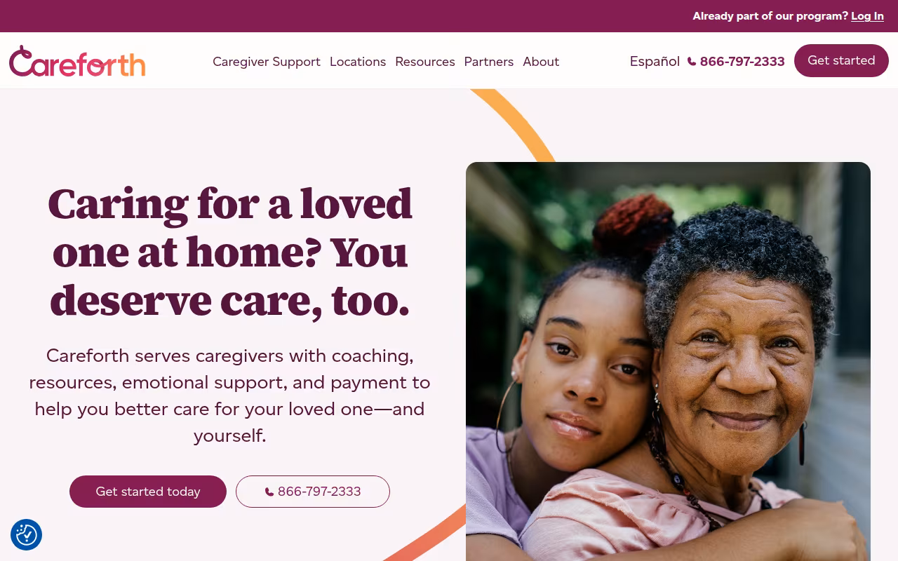 Careforth website