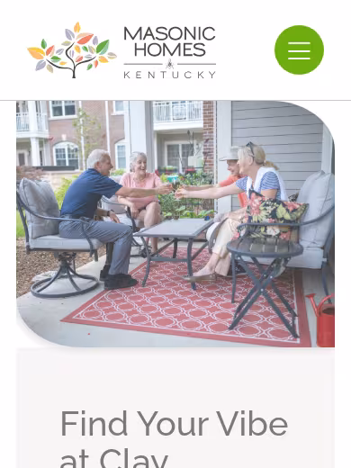 Masonic Homes Kentucky website