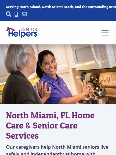 Senior Helpers website