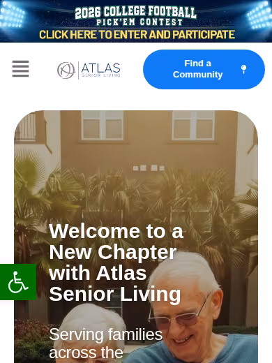 Atlas Senior Living website