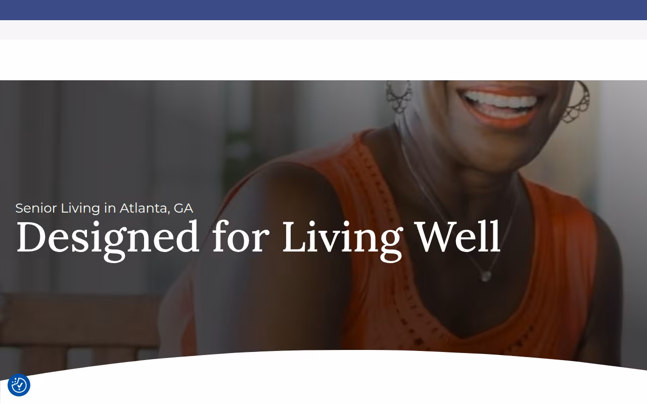 Heartis Buckhead Senior Living website