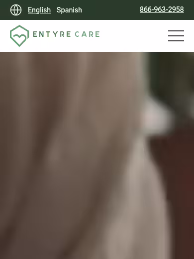 Entyre Care website