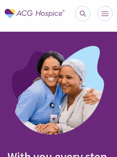 ACG Hospice website