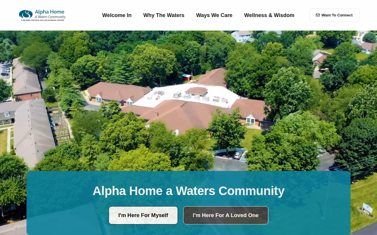 Alpha Home - A Waters Community website