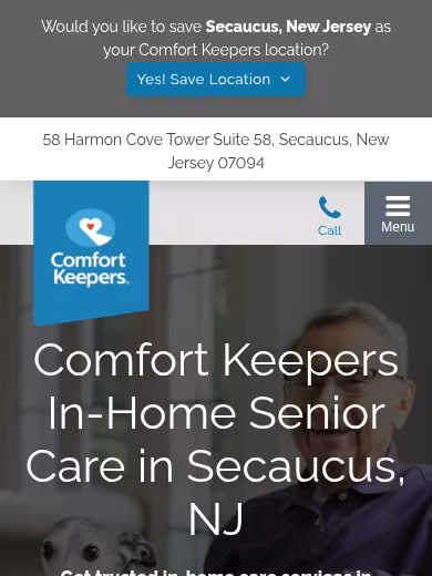 Comfort Keepers website