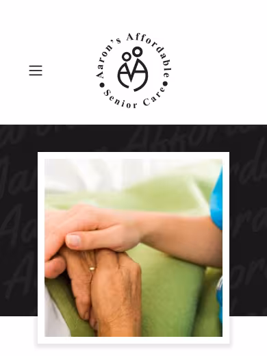 Aarons Affordable Senior Care website