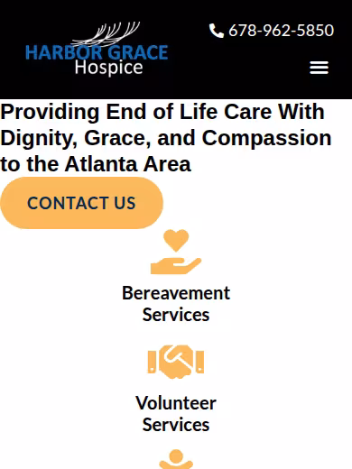 Harbor Grace Hospice website