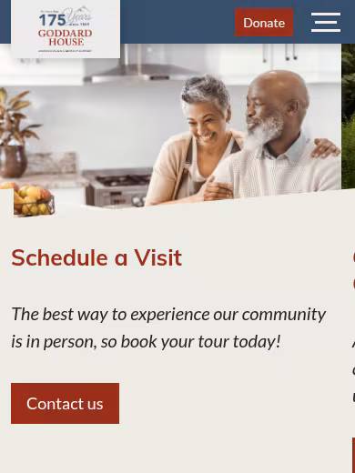 Goddard House Assisted Living website