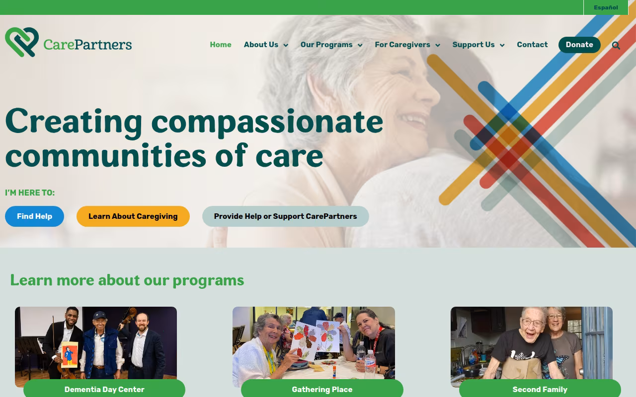 CarePartners website