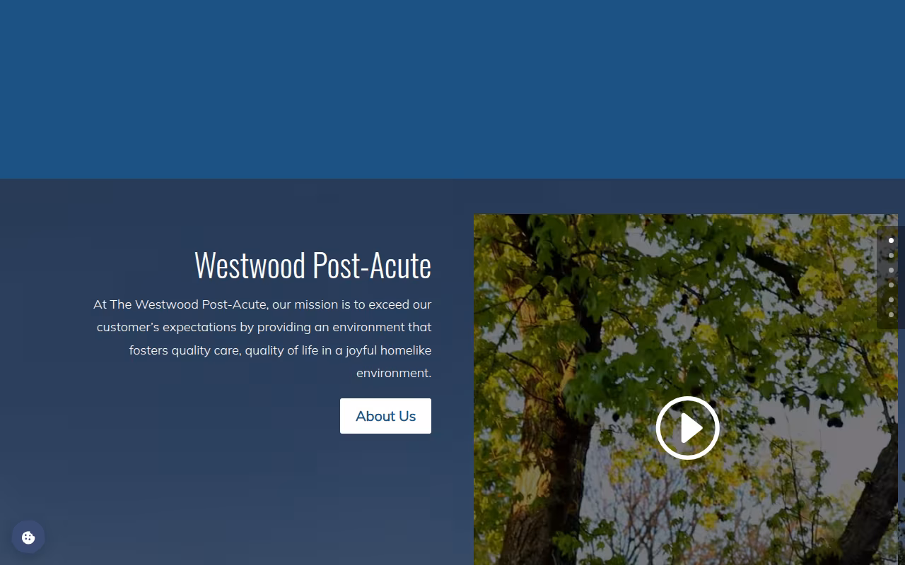 Westwood Post-Acute website