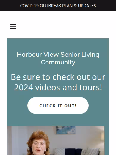 Harbour View Senior Living website