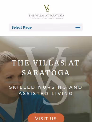The Villas at Saratoga website
