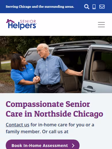 Senior Helpers website