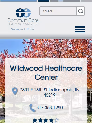 Wildwood Healthcare Center website