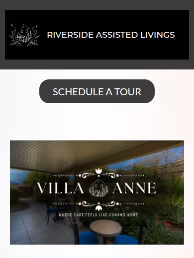 Rosemont Villa - Residential Assisted Living and Memory Care website