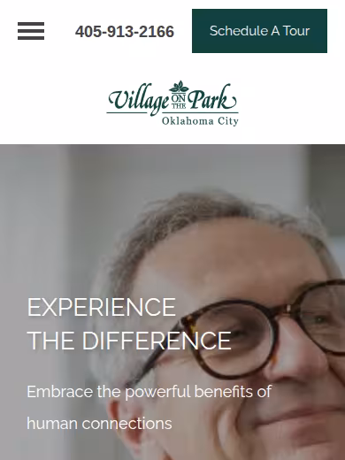 Village on the Park Oklahoma City website