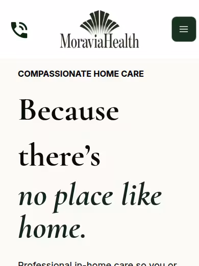 Moravia Health website