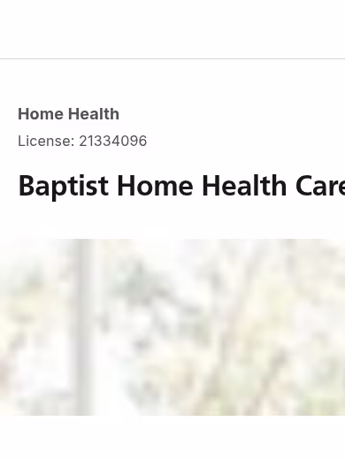 Baptist Home Health Care By BAYADA - Jacksonville website