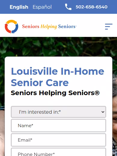 Seniors Helping Seniors Kentuckiana website