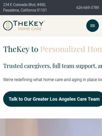Hello! Home Care website