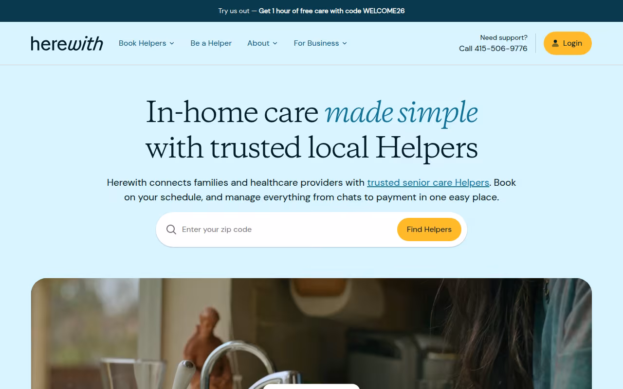 Herewith Inc. website
