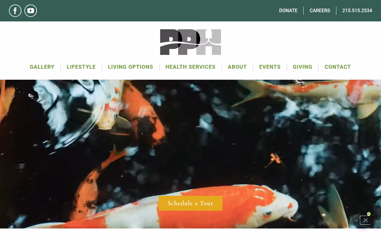 The Philadelphia Protestant Home website
