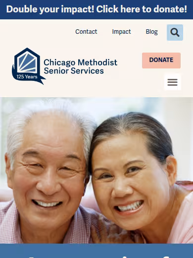 Chicago Methodist Senior Services website