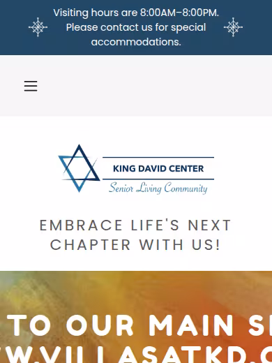 The Villas at King David website