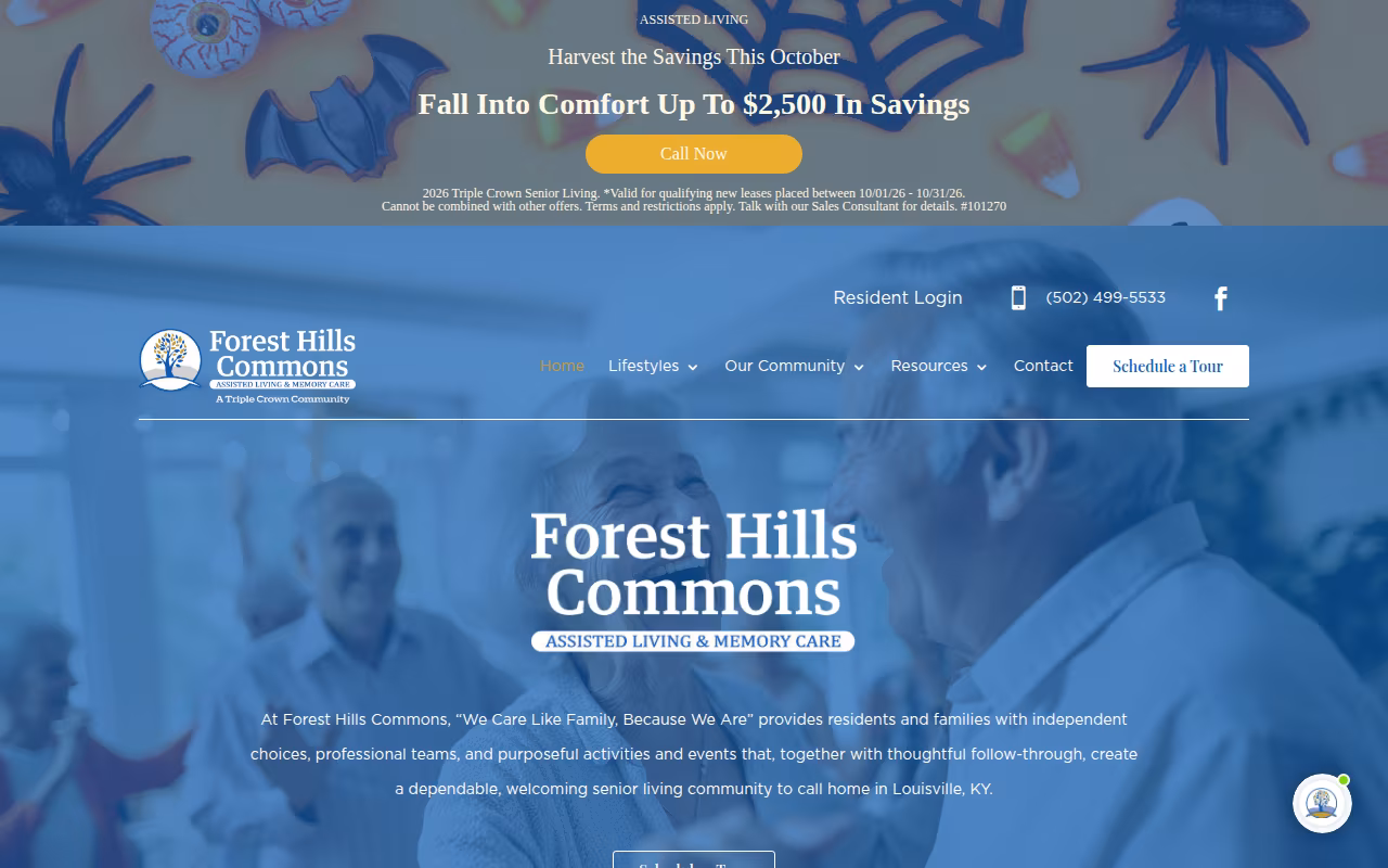 Forest Hills Commons website