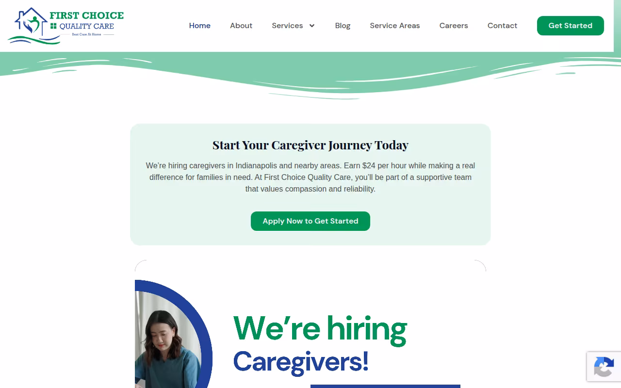 First Choice Quality Care Services LLC website