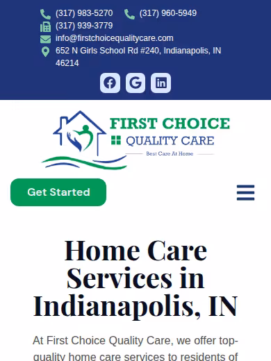 First Choice Quality Care Services LLC website