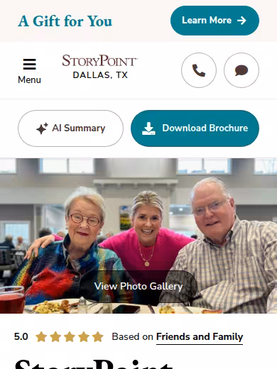 StoryPoint Caruth Haven website