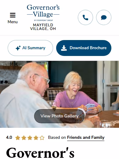 Governor's Village by StoryPoint Group website