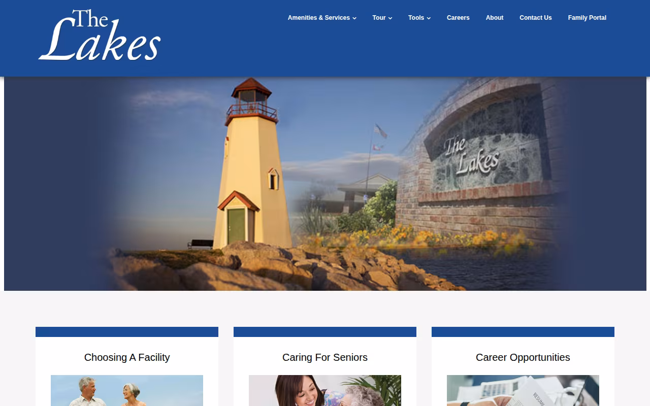 The Lakes website