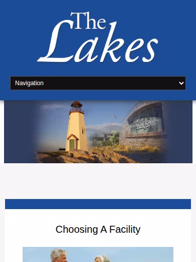 The Lakes website