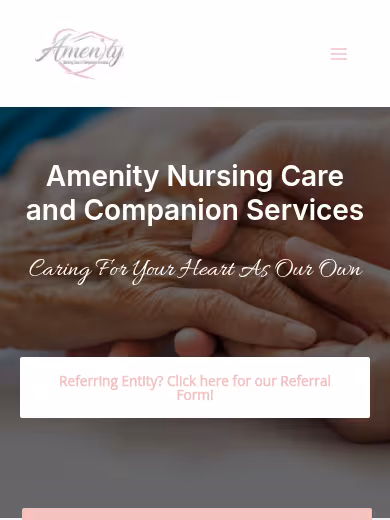 Amenity Nursing Care & Companion Services - Home health care, Home Care, Personal Care and Caregivers in Atlanta website
