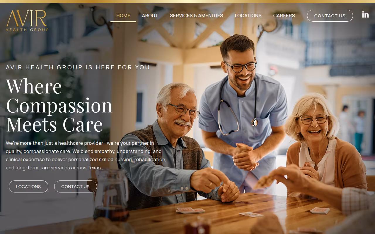 Avir at White Rock website