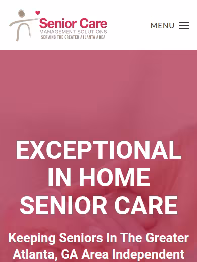 Senior Care Management Solutions Atlanta website
