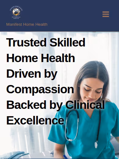Manifest Home Health, LLC website