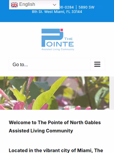Pointe North Gables website