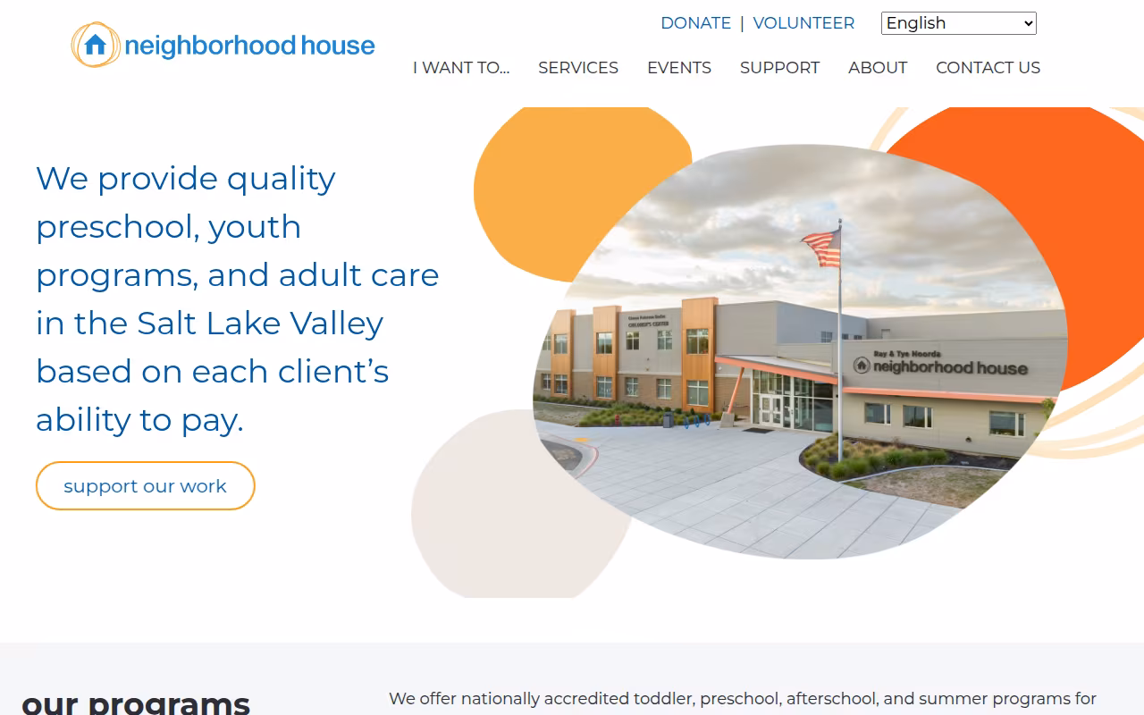 Neighborhood House website