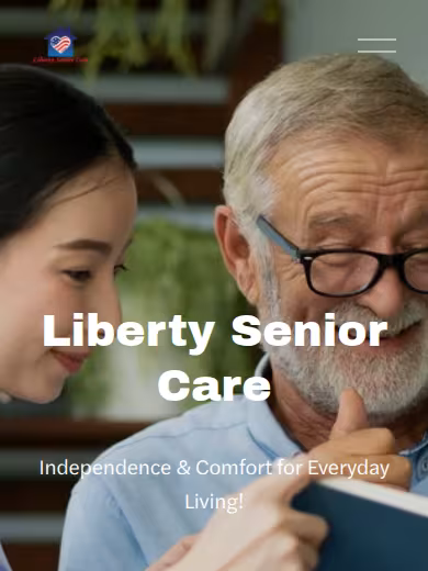 Liberty Senior Care website