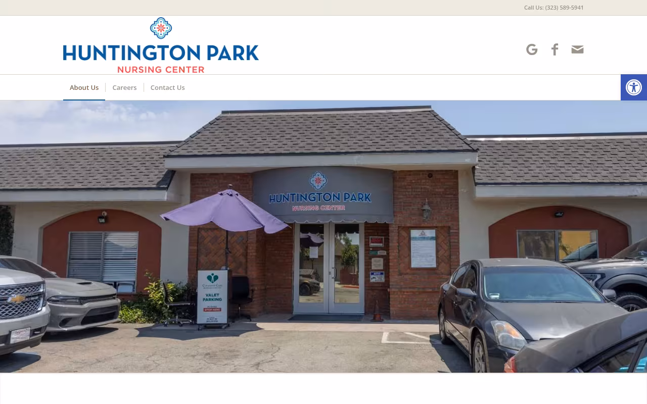 Huntington Park Nursing Center website