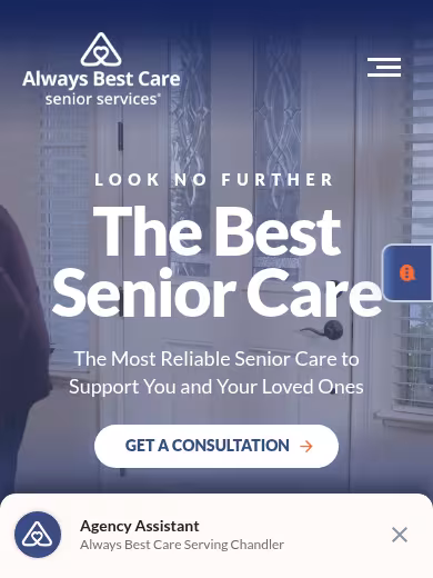 Always Best Care Senior Services - Home Care Services in Chandler website