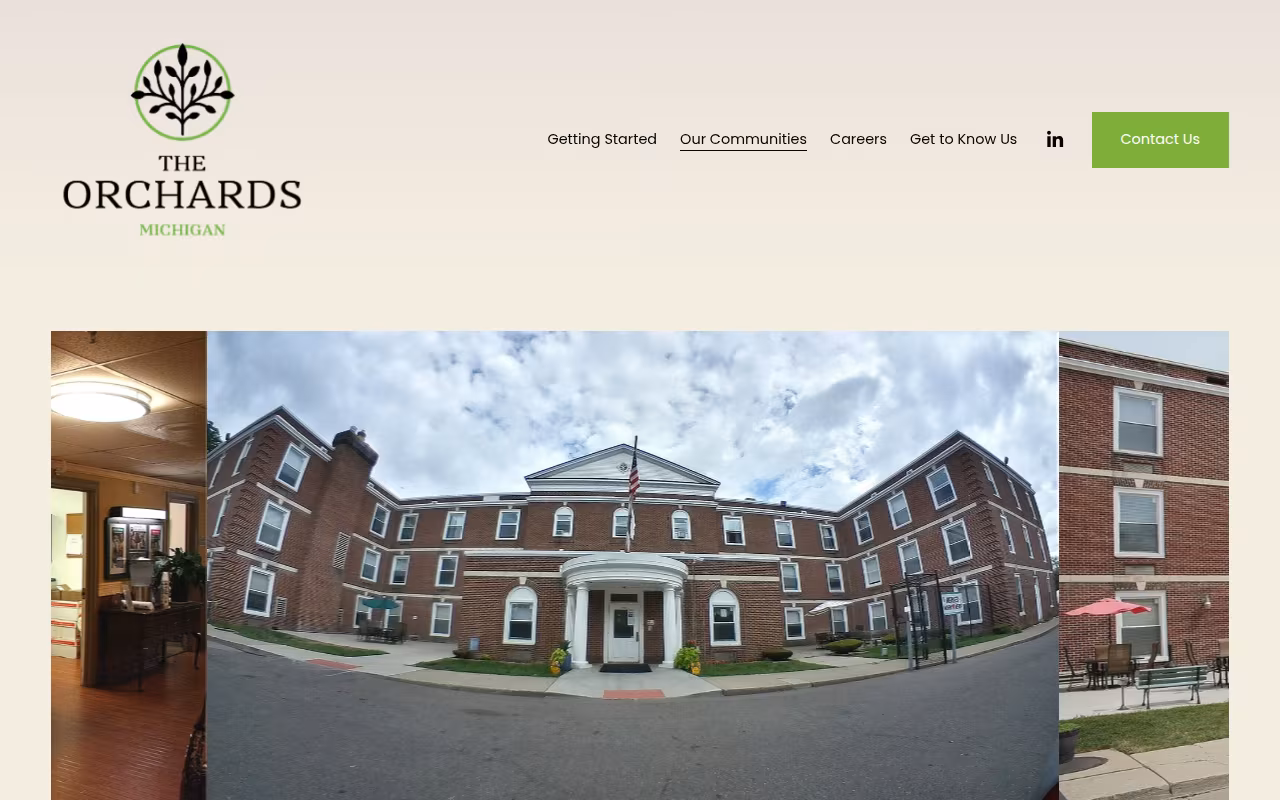 The Orchards Michigan - Northwest website