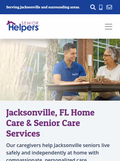 Senior Helpers website