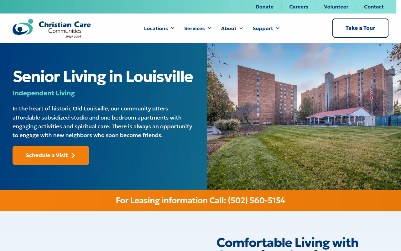Chapel House Louisville website